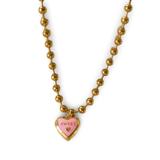 Sweet locket necklace