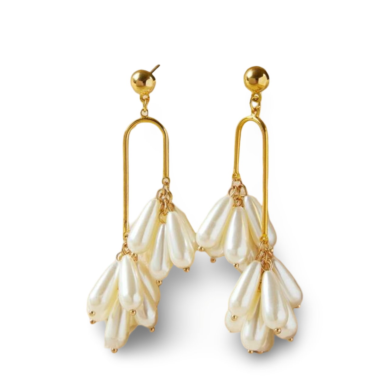 Pearl earrings