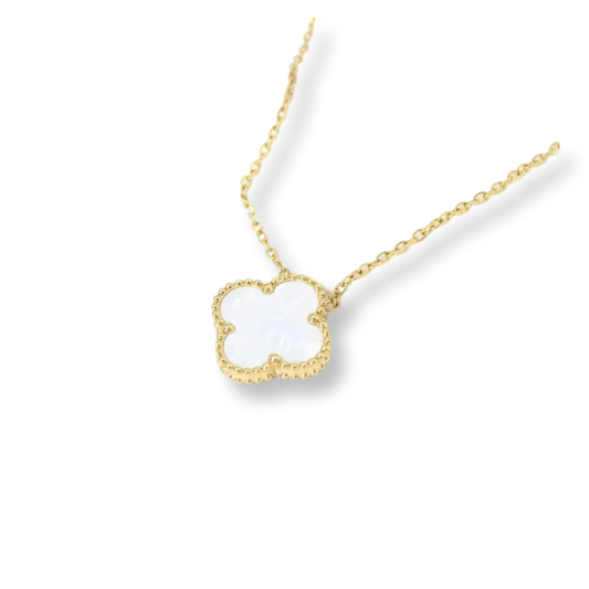 White clover necklace
