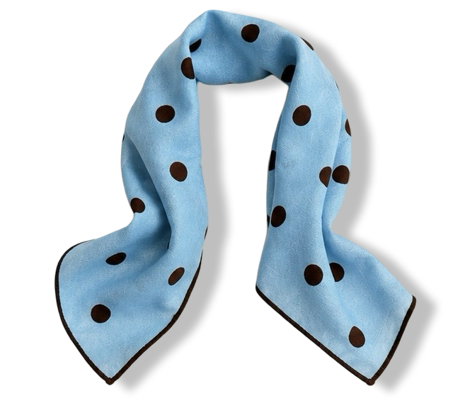 Bluebell Dot Scarf